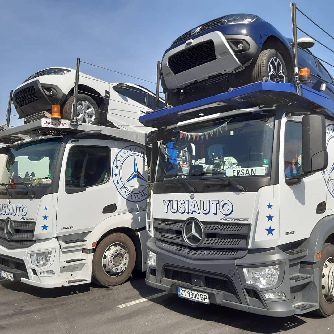 Bisarca Mercedes attrezzata fino a 9 vetture - partenze settimanali per tutta Europa